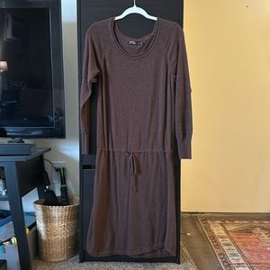 Prana Leigh Brown Dress Medium